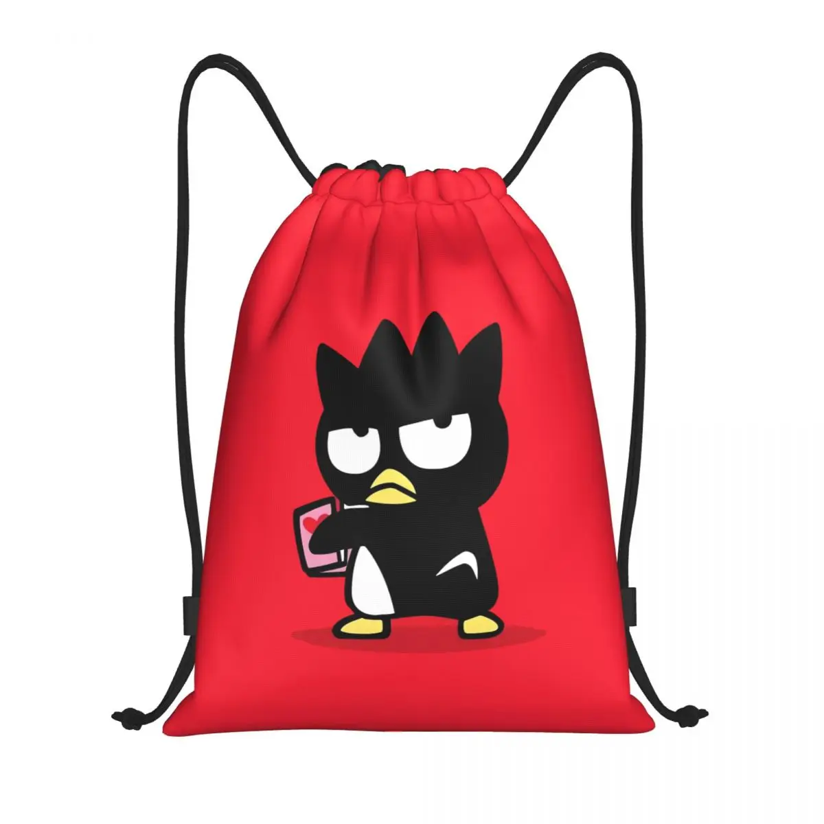 

Рюкзак на шнурке BADBADTZ-MARU для женщин и мужчин, спортивный спортивный рюкзак, портативная сумка для покупок с героями мультфильмов