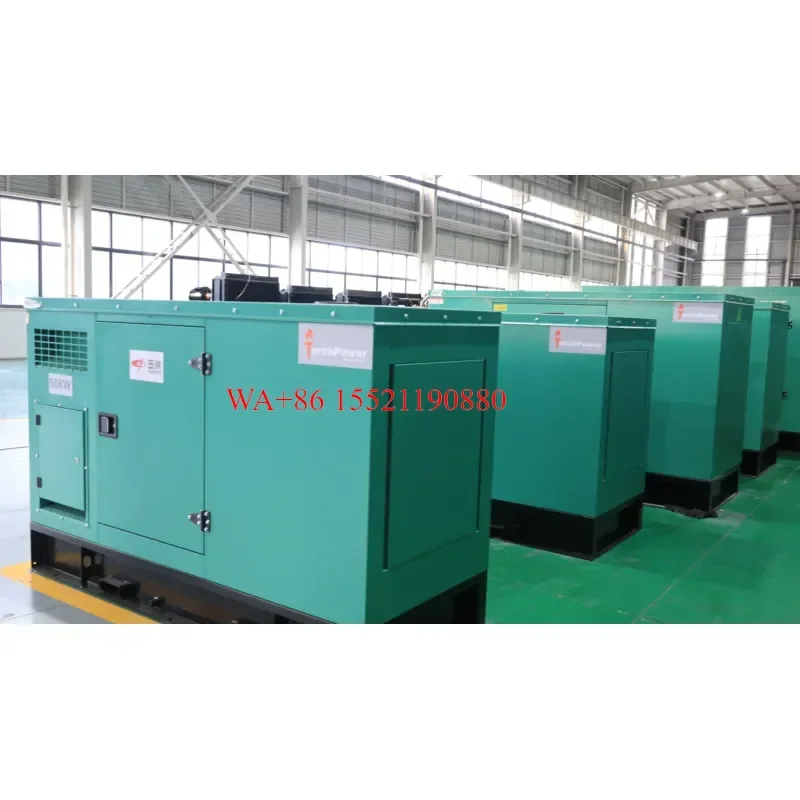 WMWMNU for Three Phase Alternator Electric Energy ATS Portable Mini Small Silent Diesel Generator Set for Industrial Home Use