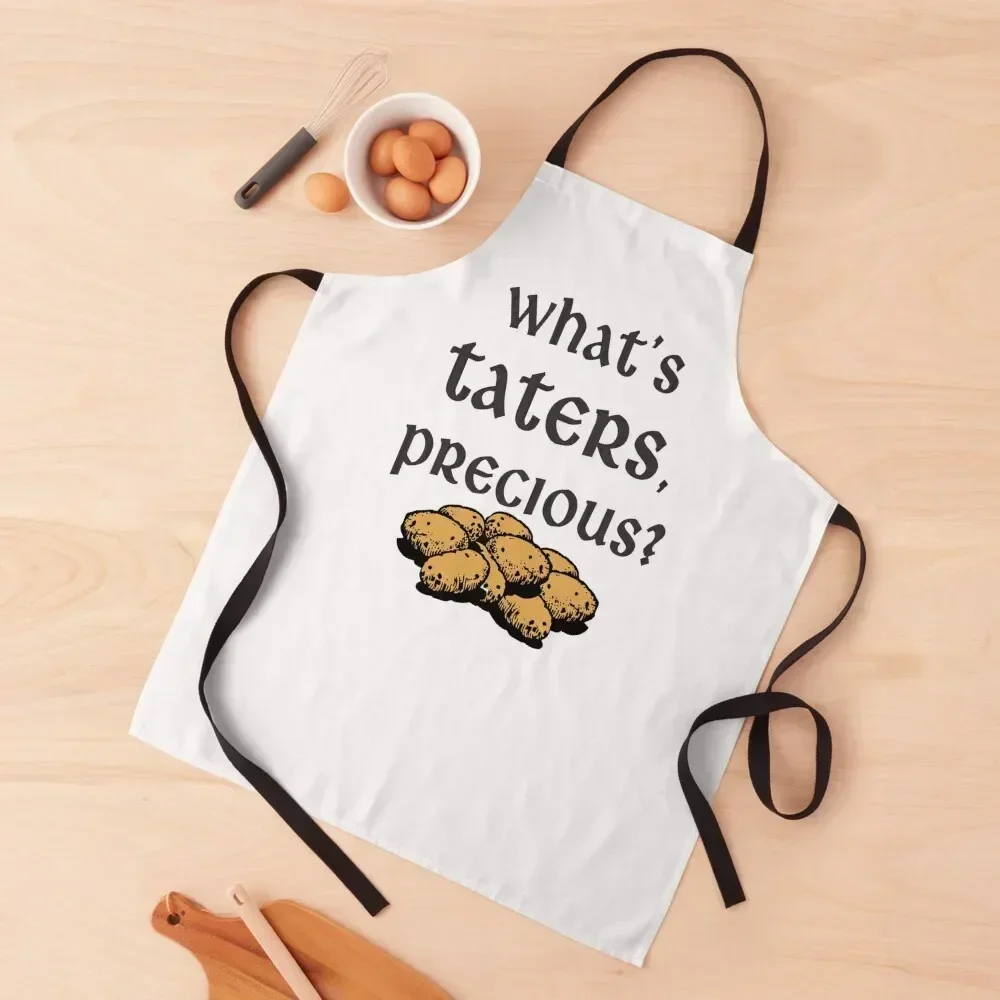 

What's Taters, Precious Apron Cleaning Products For Home Womens Dresses New year's Things For The Home Apron