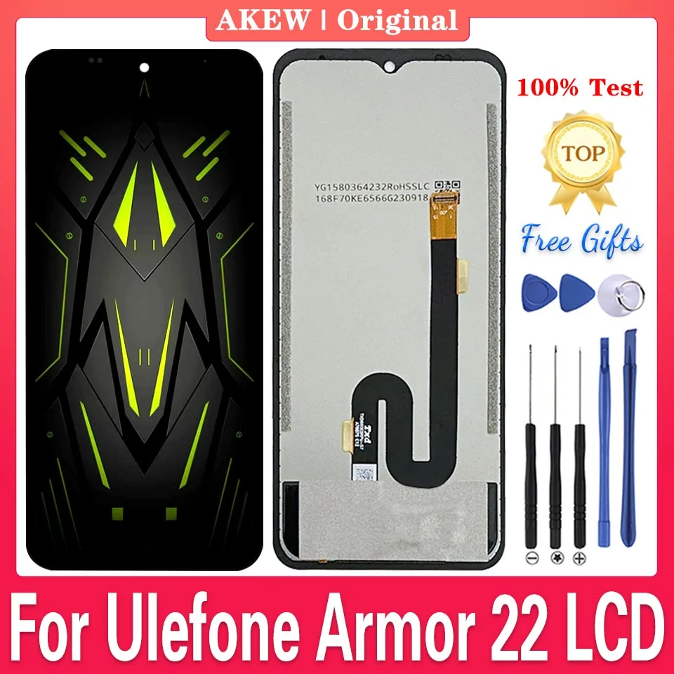 New Original For Ulefone Armor 22 LCD Display ULEFONE Armor22 Touch Screen Armor 22 Digitizer Assembly Armor22 Replacement Parts