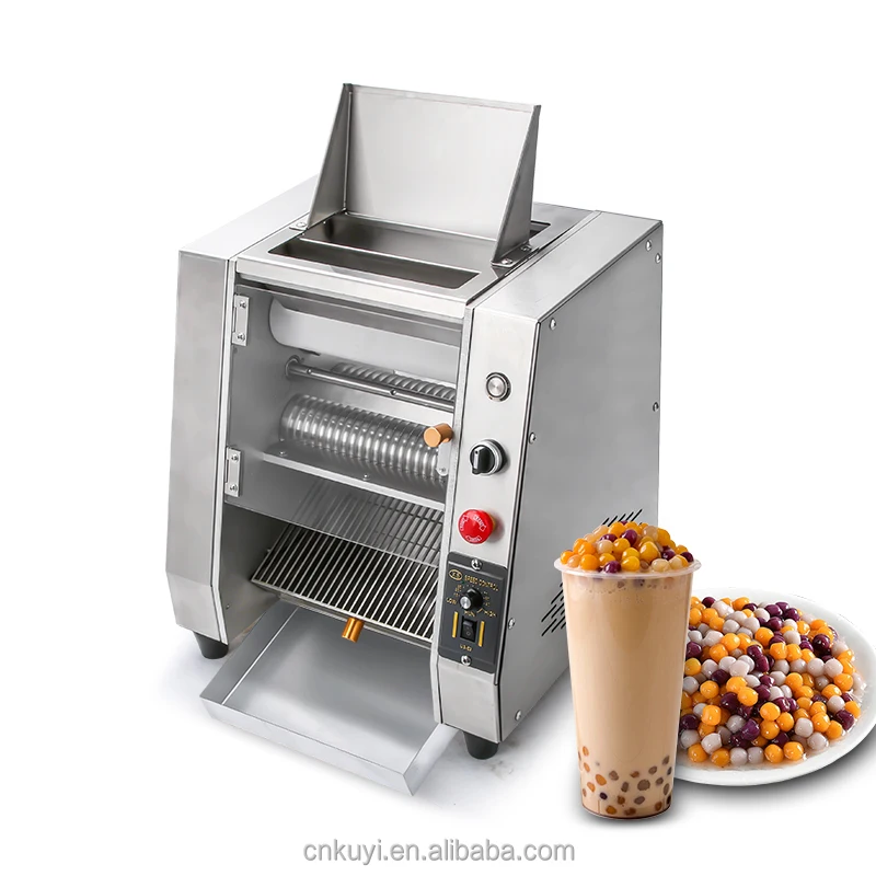 New Electric Bubble Tea Shop Equipment Popping Boba Making Machine with High Productivity Stainless Steel
