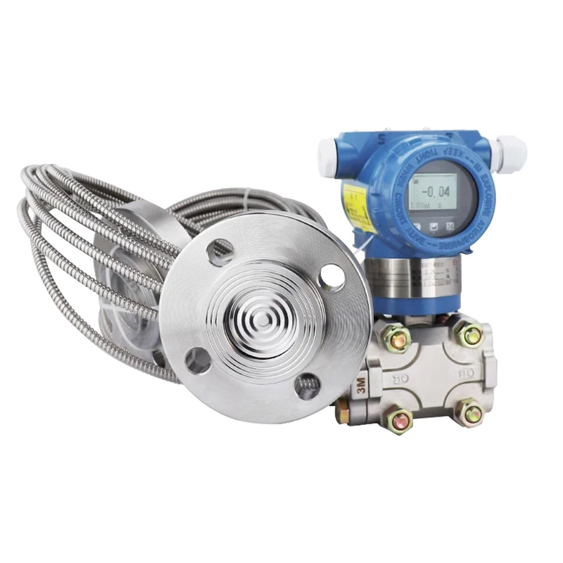 Capillary Remote Transmission 4-20ma+Hart Differential Pressure sensor Level Transmitter