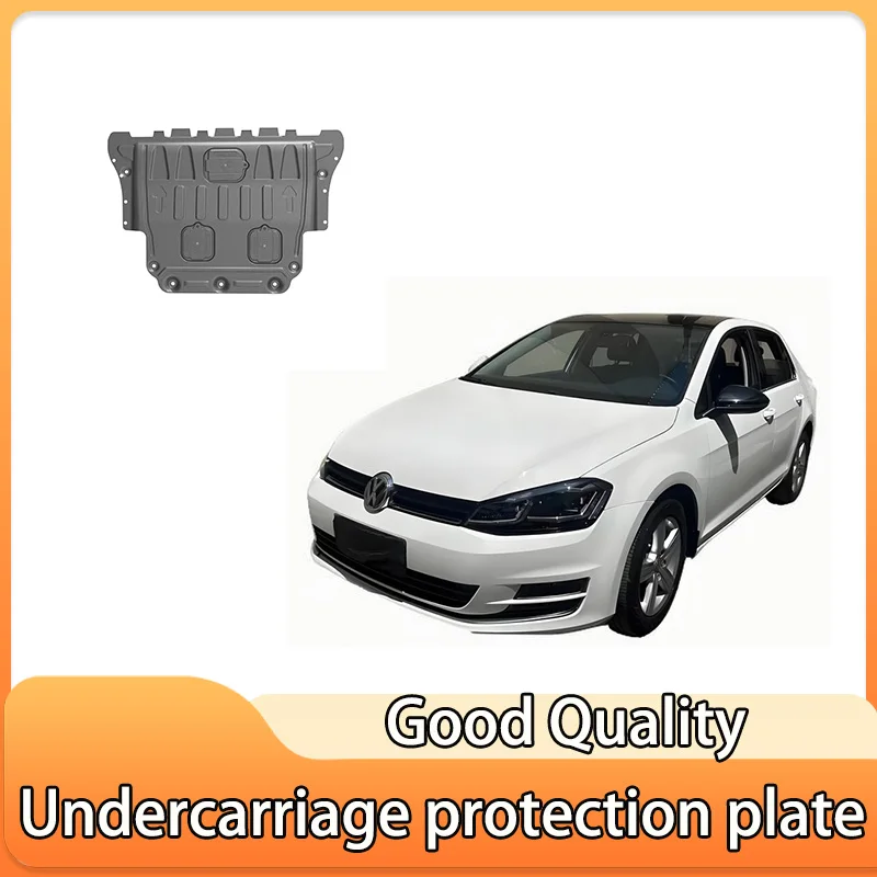 Front Under Engine Shield Chassis Mud Guard Protective Cover Compatible with Volkswagen Golf 7 2013~2020