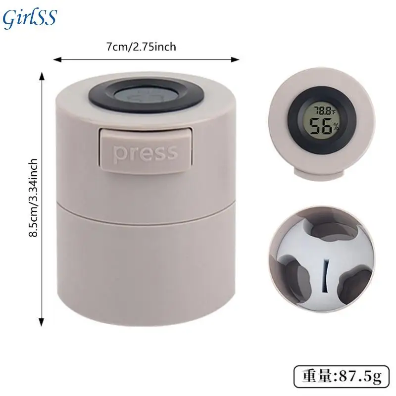 Lijmopslagcontainer voor wimperverlenging Wimperlijmen Opslagtanks Verzegelde wimperlijmen Pot Enten Wimpervoorraad T4MB