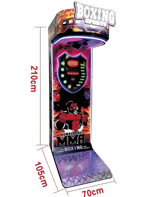 

Hot Sale Indoor Domestic Amusement Boxing Sports Coin Operated Punch Boxing Amusement Machine Sports Arcade Game Machine