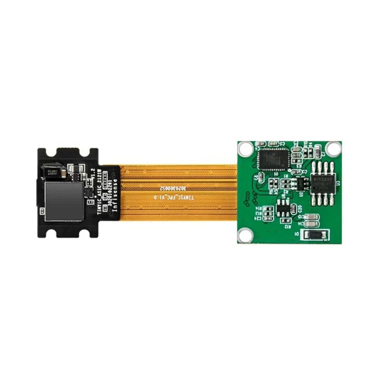 NCZOBOE  The latest Tiny1-C 256 * 192 3.2MM long-wave 12um infrared miniature thermal imaging movement module is compact