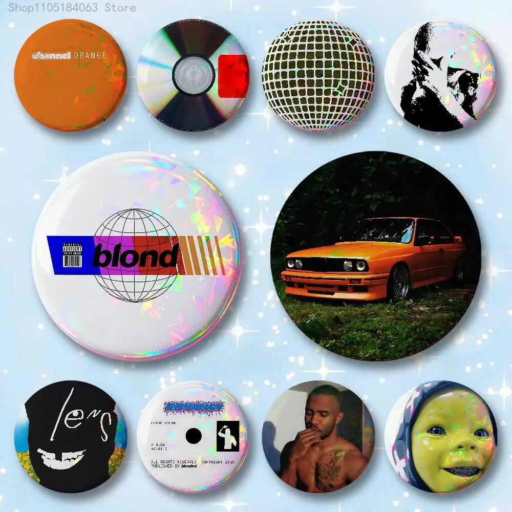 Blood F-Frank O-Oceans Badges 25 32 44 58 75 mm Round Cosplay Pin Bag Decor Fans Collect Friends Gifts Brooch Souvenir