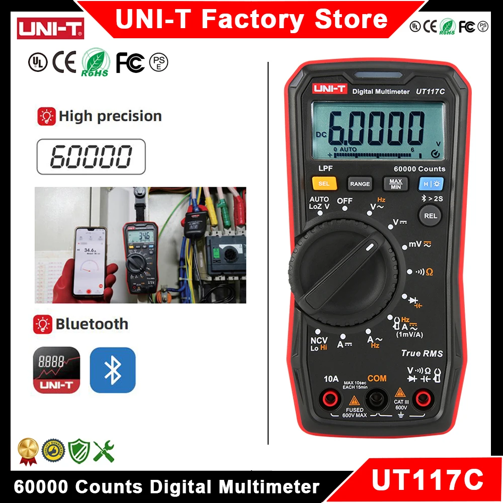 UT117C Multímetro Digital de Alta Precisión: Evaluación Completa para Electricistas y Técnicos