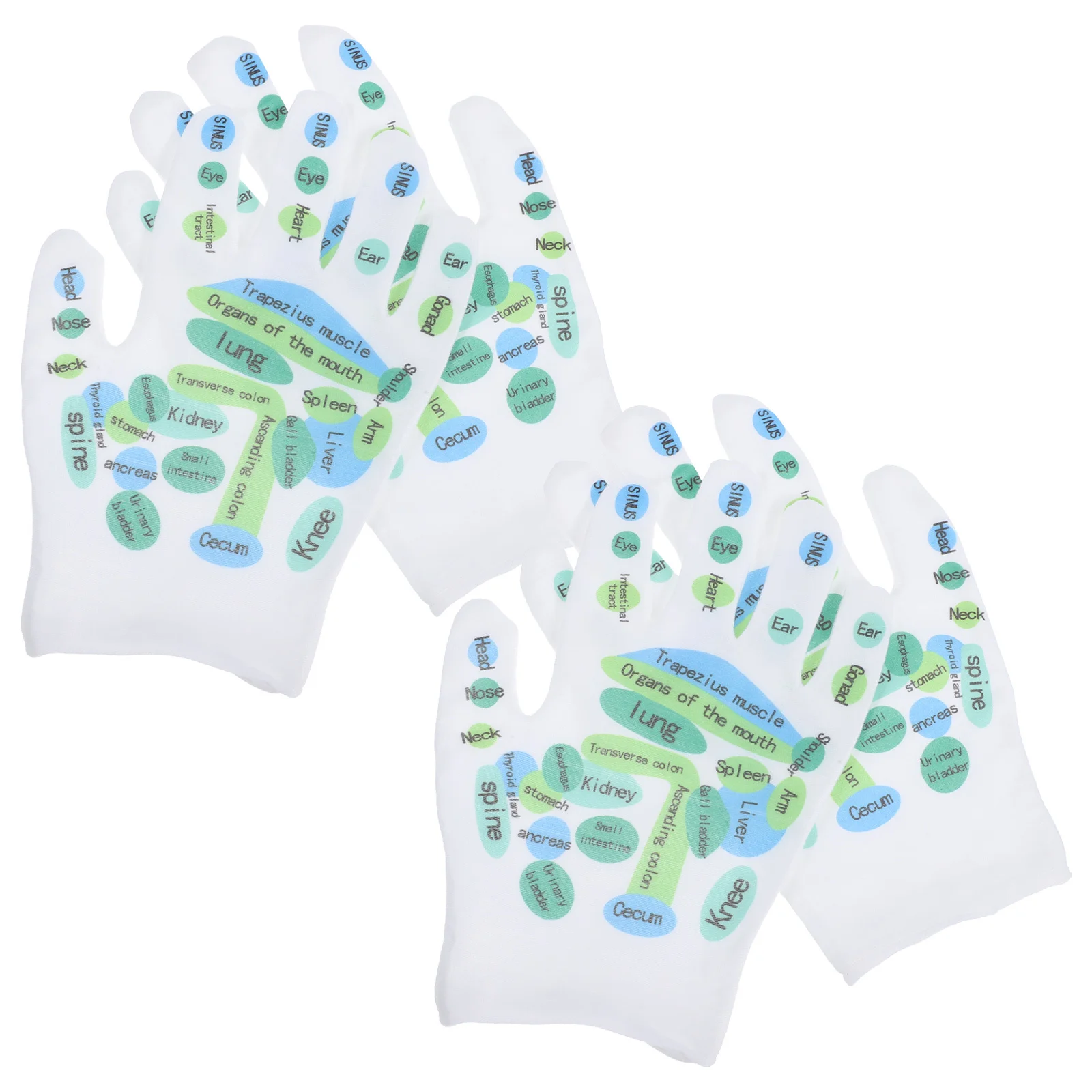 

2Pairs Foot Massage Gloves Pressure Point Socks Unisex Acupoint Massage Socks Foot Pain Relief Reflexology Spa Tools
