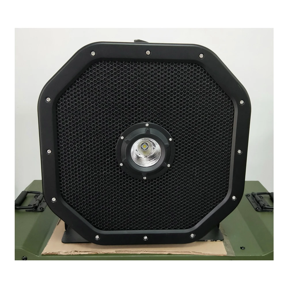 100W Vehicle Mounted Long Range Acoustic Hailing Device for Defense and Security