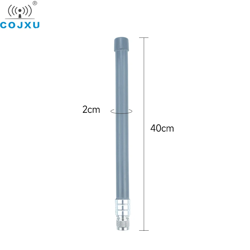 Outdoor Waterproof Fiberglass Antenna 4.5dbi TX868-BLG-40 40cm Omnidirectional Antenna N-J High Gain Antenna Cojxu