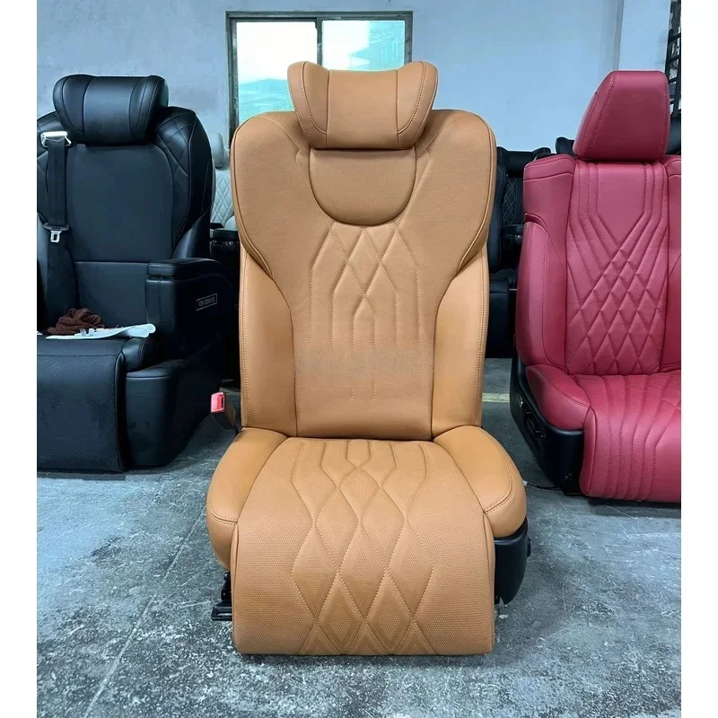 Hot Selling Luxury Aviation Style VIP Front Car Seats Adjustable Reclining Seats Universal Business Car Interior Upgrade Accesso
