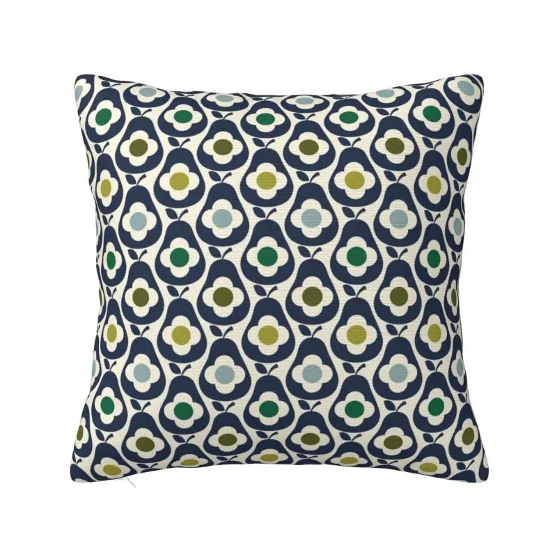 Orla Kiely Flower Throw Pillow Covers Bedroom Decoration Modern Cushions Cover For Sofa Chair Square Polyester Pillowcase