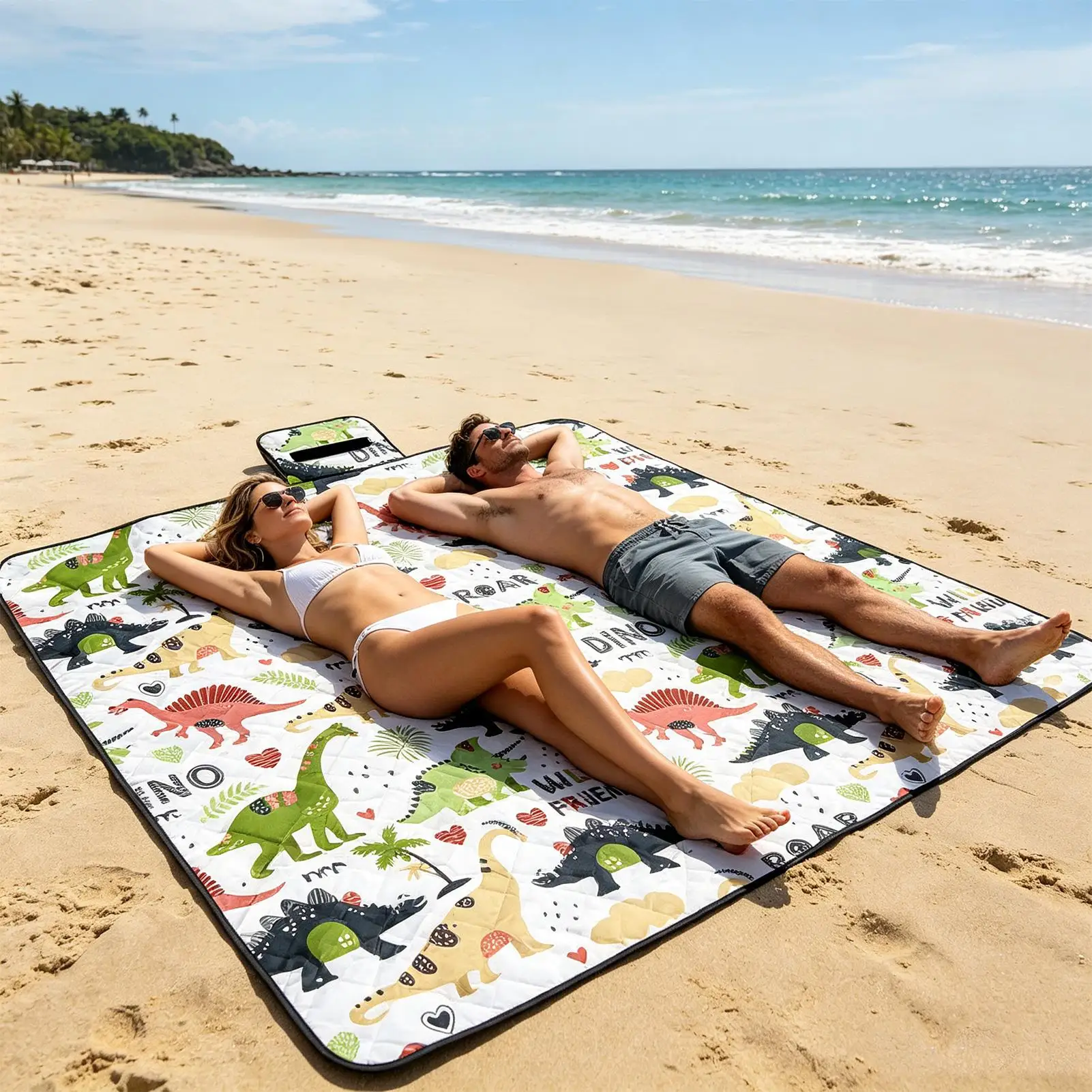 

Outdoor Picnic Blanket Washable 78.74x78.74Inch Foldable Extra Large Portable Outdoor Blanket For Grass For Park Garden Lawn