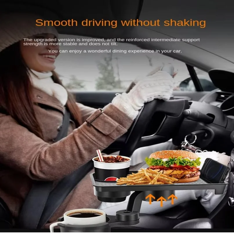 Penyangga Gelas Mobil Multifun - Food Storage Table ulasan dan harga