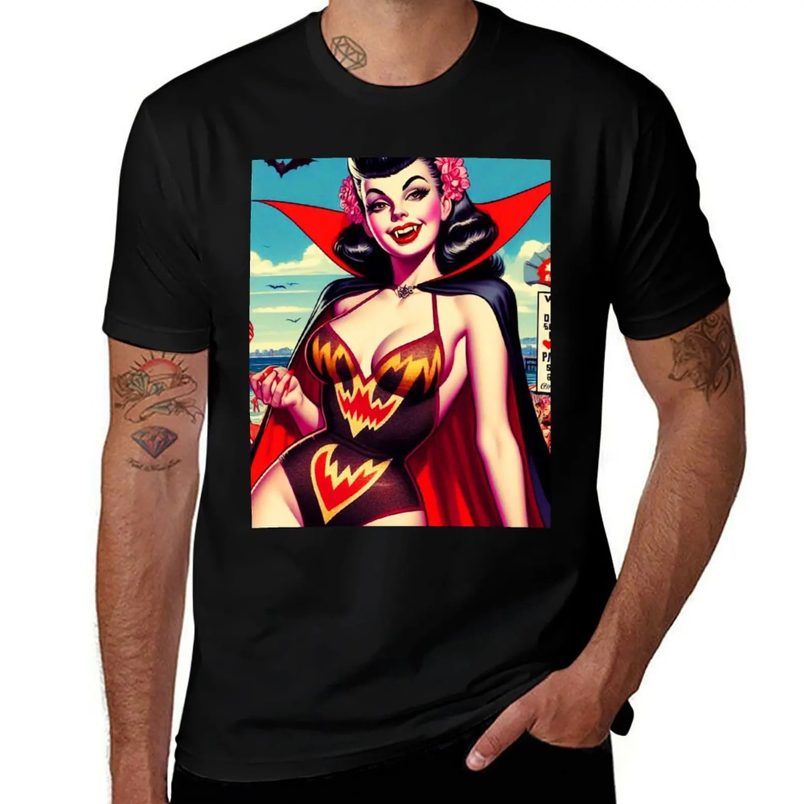 

Summer man Girl cotton graphic shirts shirts for t mens graphic pack t man shirt t Vampire T-Shirt