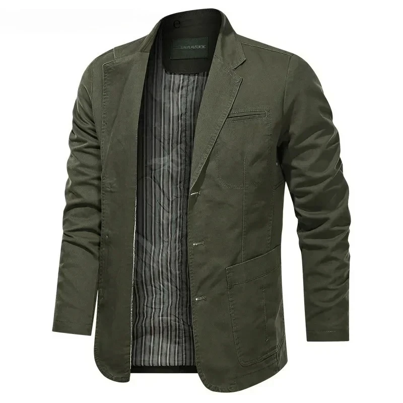

2026 Spring Autumn Blazers Men Fashion Slim Casual Business Handsome Suits Brand Men's Blazers Tops