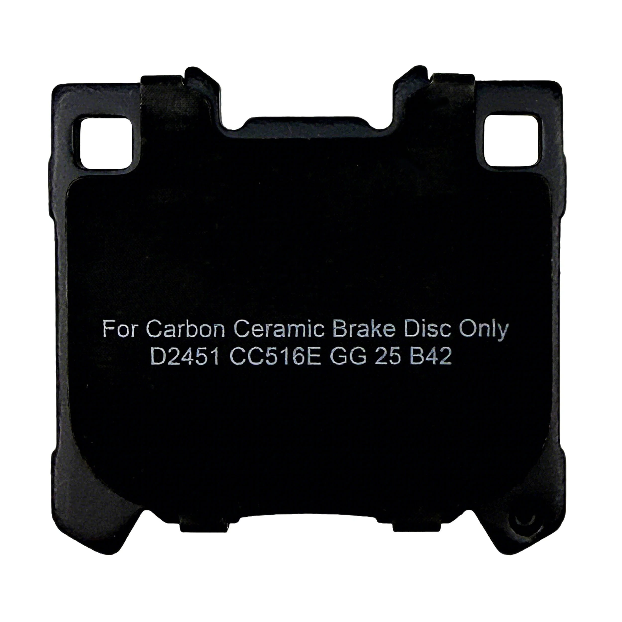 for Accessories D2451 Rear Carbon Ceramic Brake Pads for Toyota