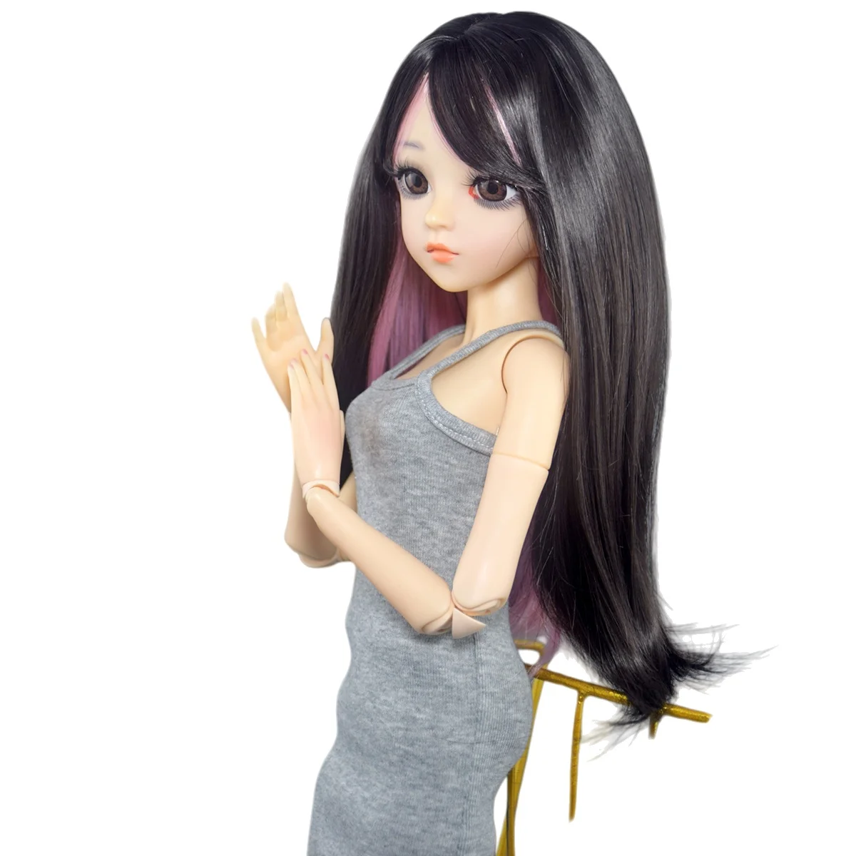 

YUTOTUE 60 см, кукла для девочек, 1/3 BJD, игрушка-кукла, 18 шарнирных съемных нарядов, парики, реалистичные