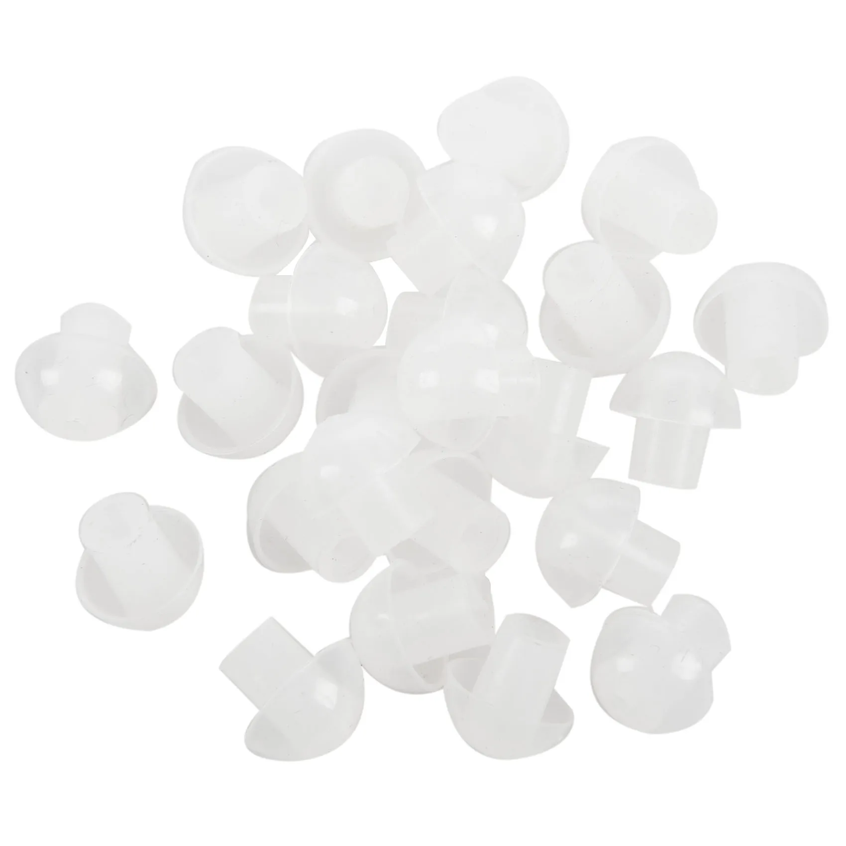 20 pcs Silicone In-Ear Mushroom Ear Bud For Radio Earpiece Headset