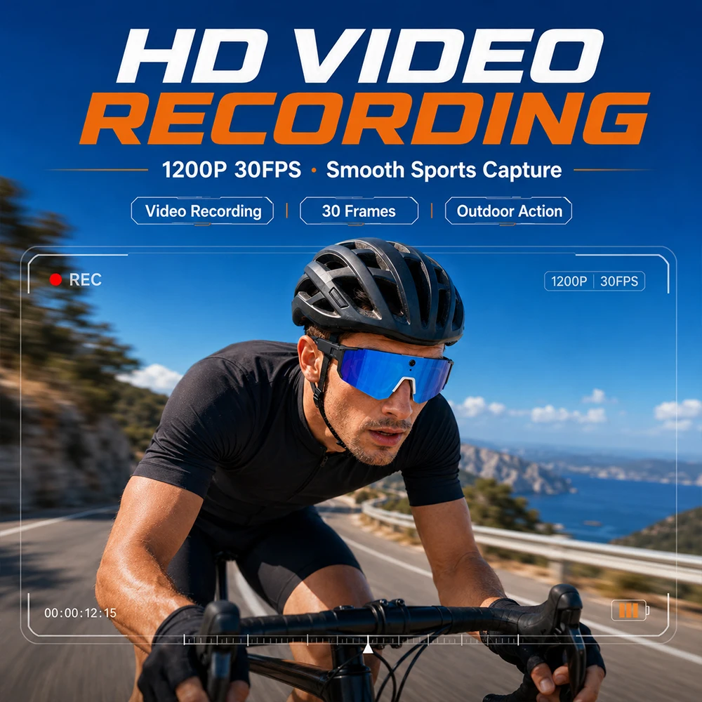 2026 Smart Outdoor Recording G - огляд і ціна Smart Glasses Lens