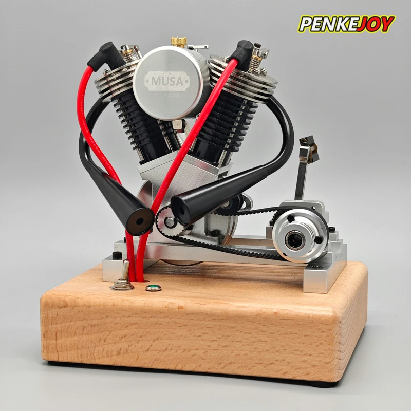 

Harley V2 Engine Model Miniature Oil Engine Musa V2 Engine Model