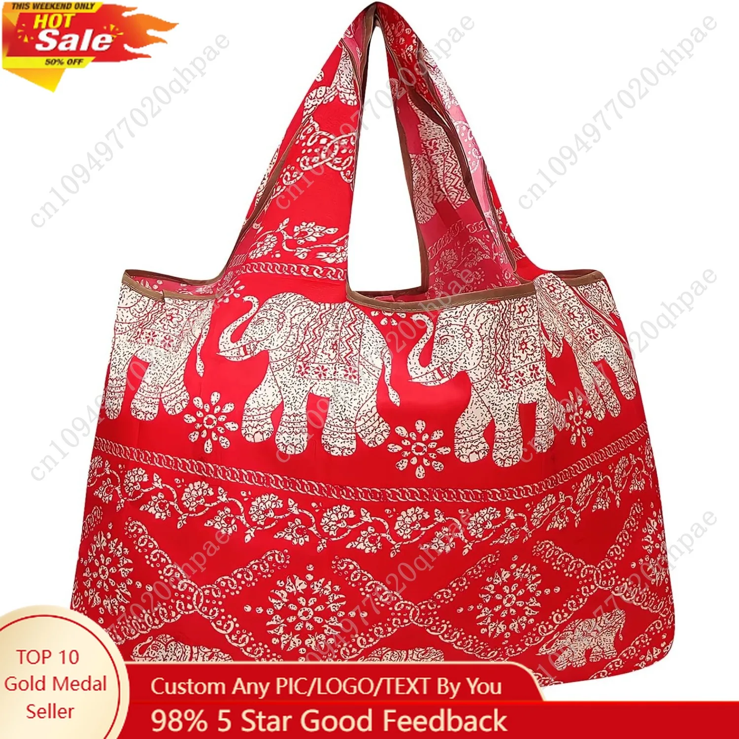 حقيبة يد كبيرة قابلة للطي من النايلون من allydrew #1