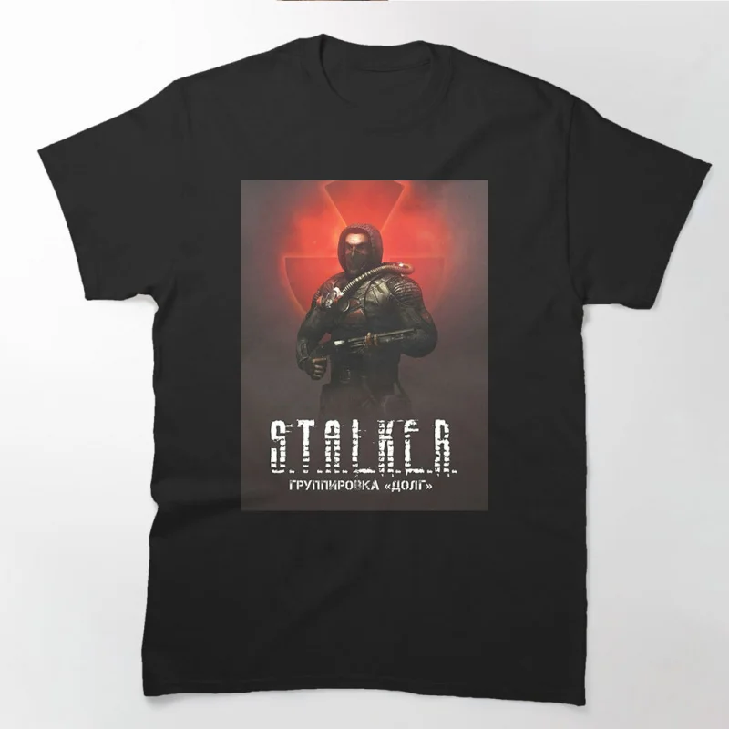 

S.T.A.L.K.E.R. 2 Shadow of chernobyl 0813 Danger exclusion zone gift t shirt Videogame Stalker Graphic Clothes All size Tops