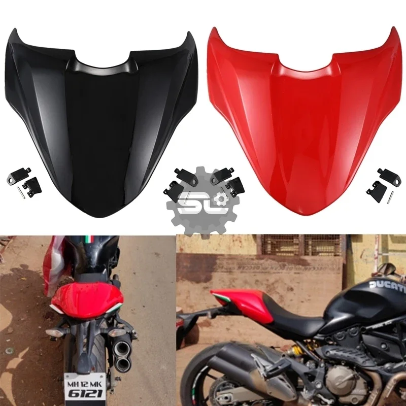 Motorfiets accessoires Voor Ducati Monster 821 2014 2015 2016 2017 Motobike Achterpassagierszadel Cover Hard Cowl Bult