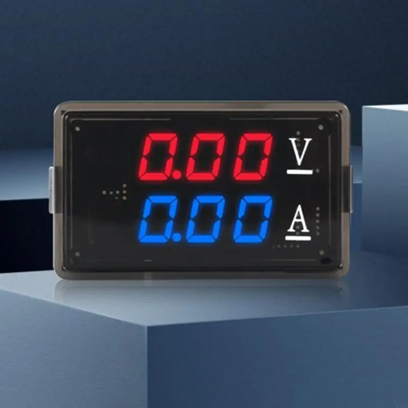 57qf Вольтметр Ammeter DC0-100V 10A Ампволт.
