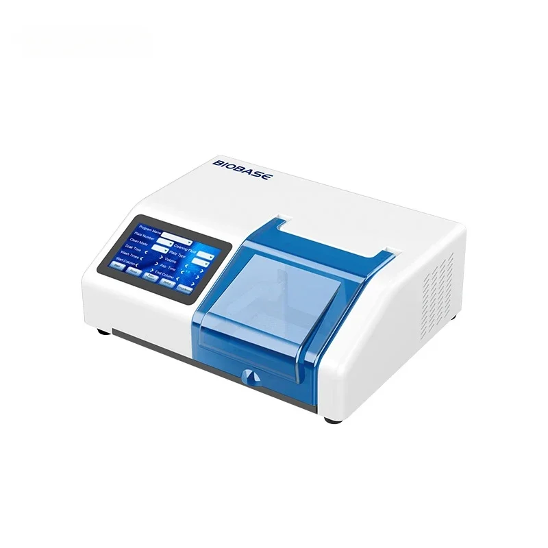 

China Super September 96-well 7-inch touch display microplate elisa washer bk-9622 for lab