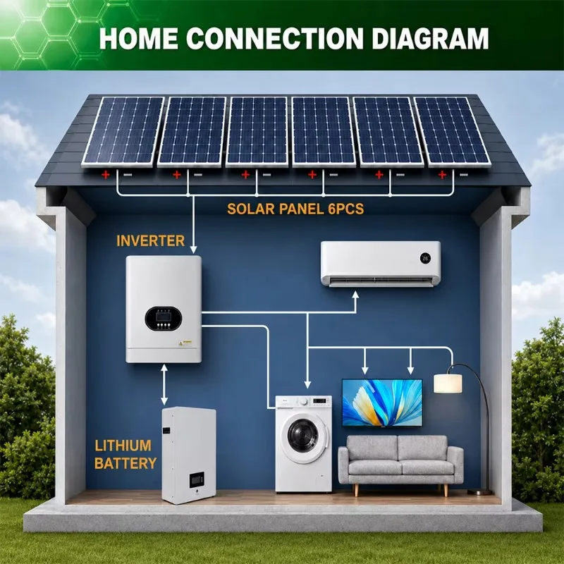 6.5KW 10KW 12KW Hybrid Solar Inverter Pure Sine Wave 48V MPPT WiFi For Home Energy Storage System