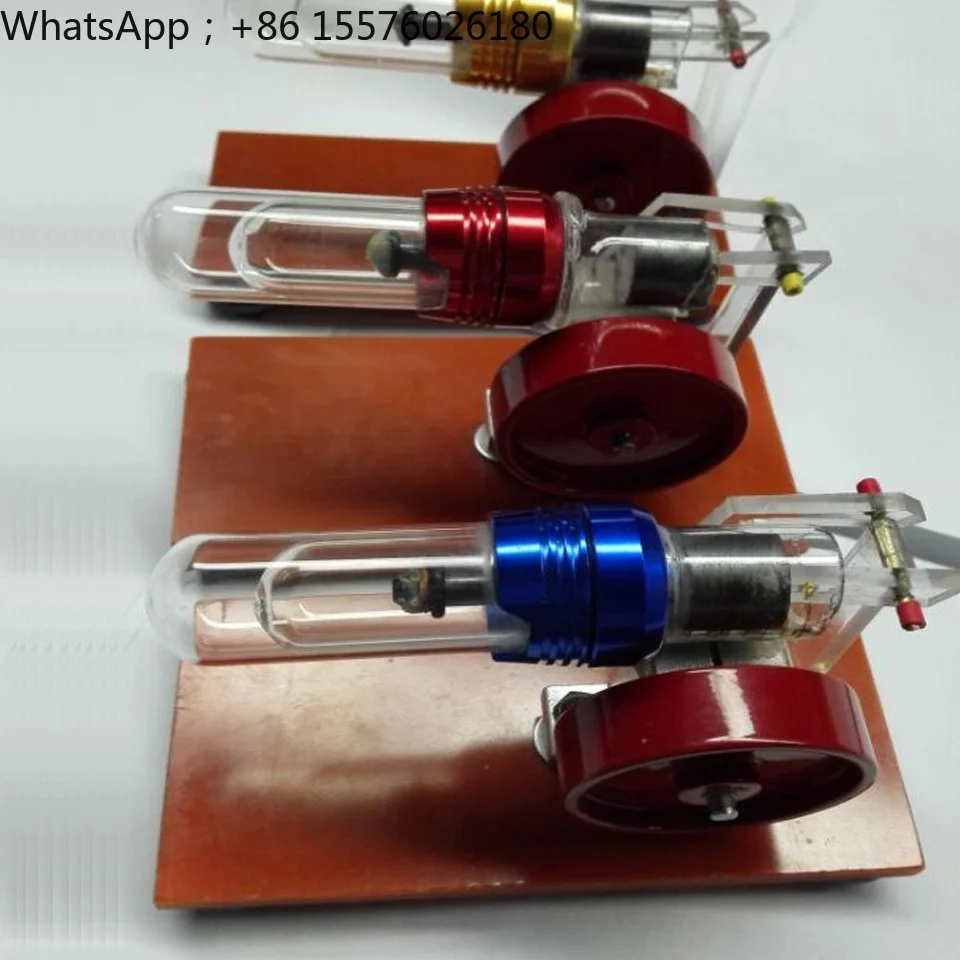 Stirling engine model free piston birthday present
