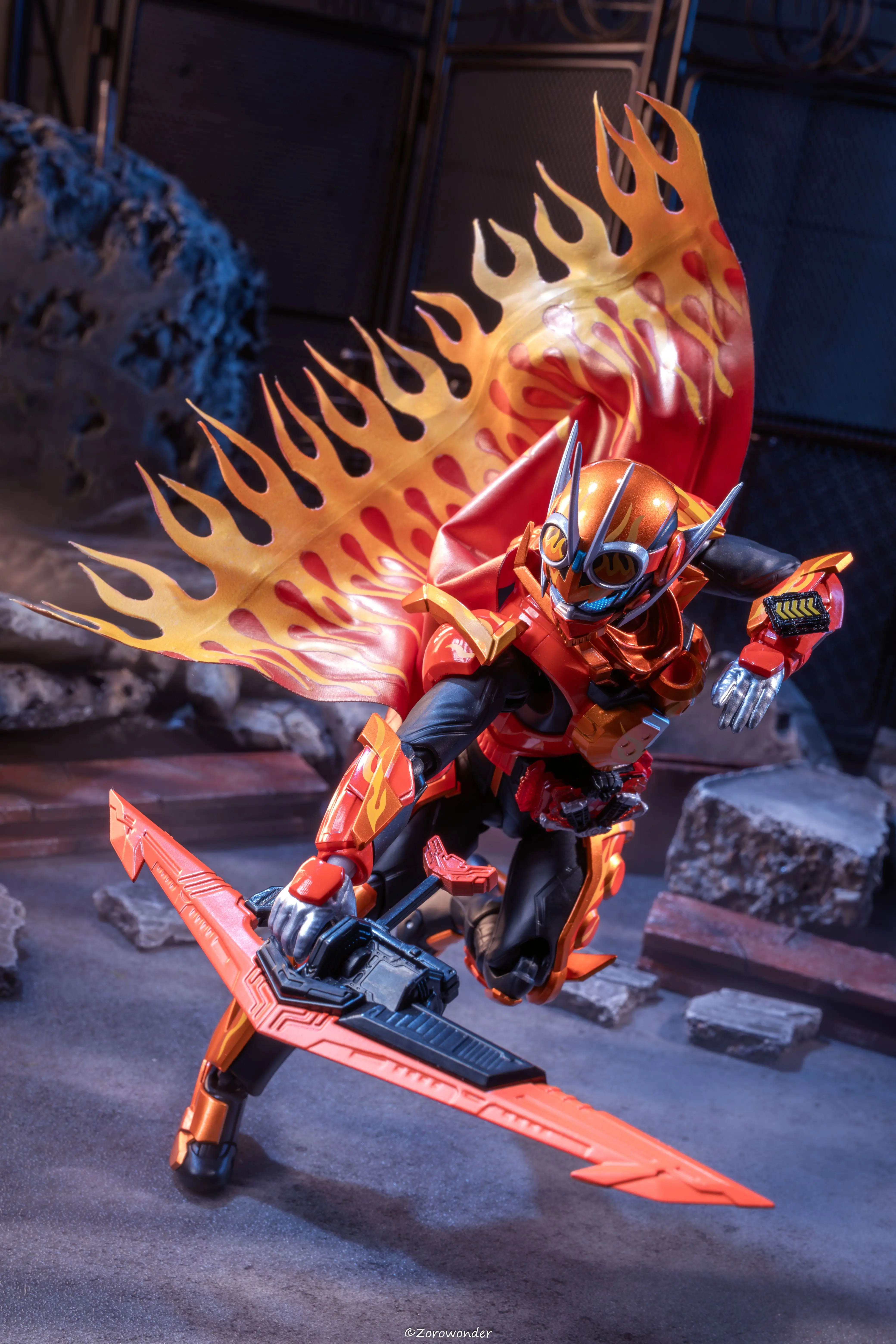 Shf 1/12 Skala Kamen Rider DAYBREAK Gotchard Płaszcz i Szal Akcesoria Model dla 6-calowej Figurki Akcji Zabawki