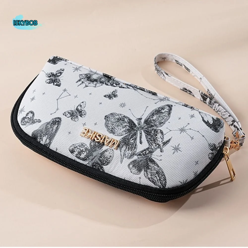 

Jacquard Butterfly Clutch Wallet Coin Pocket Clutch Bag Flower Handbag Credit Card Holder Coin Purse Women Long Purse Gift