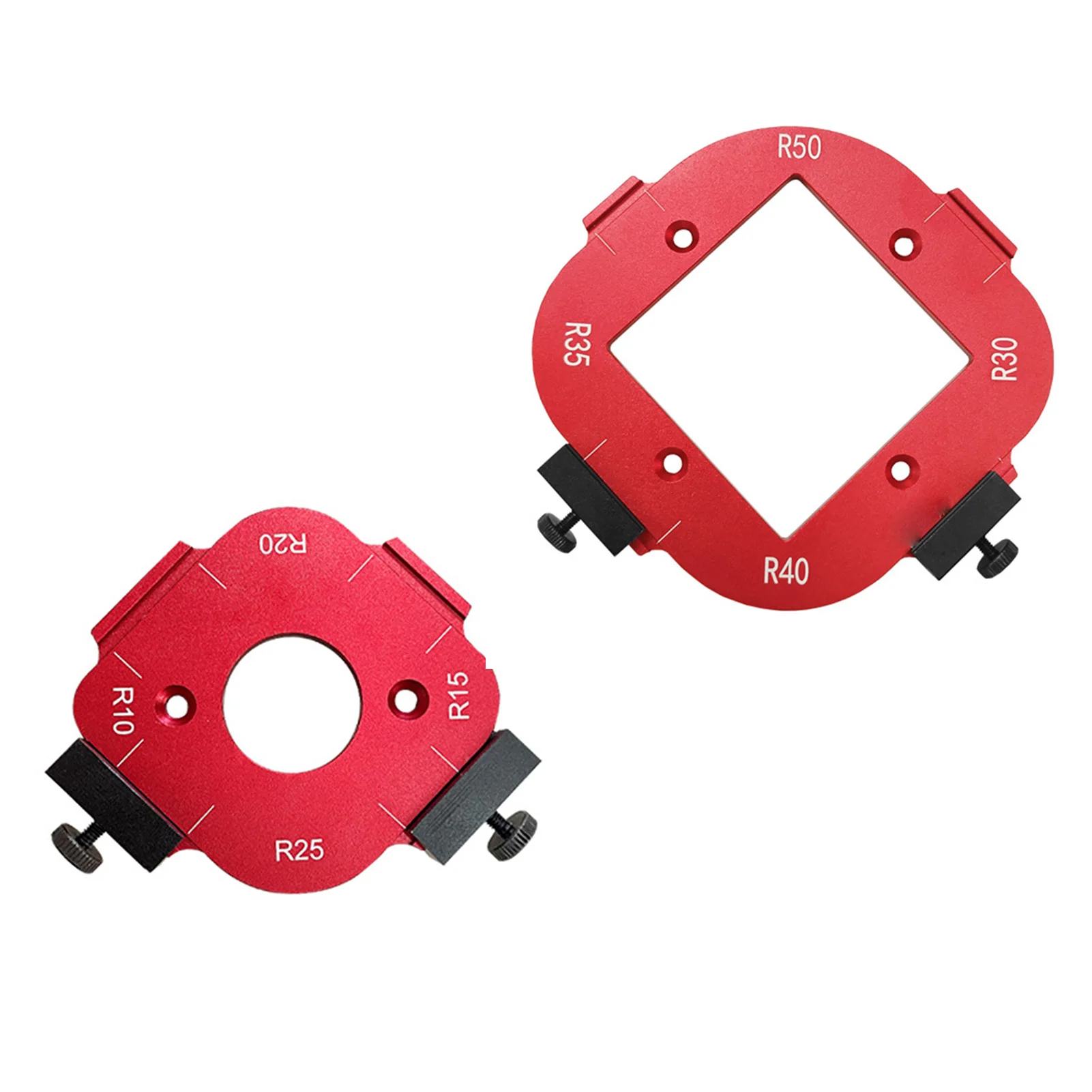 Corner Radius Routing Templates Routing Rounded Corners Router Bit Templates for Engraving Woodworking C66