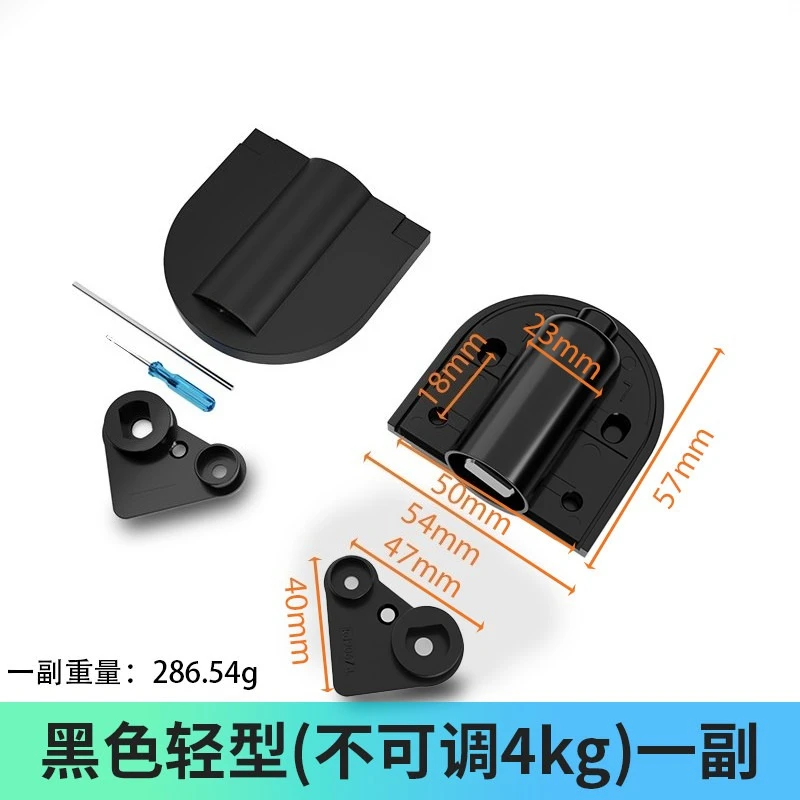 Dresser Top Turn Hinge Bottom Turn Silent Buffer Damper Cabinet Door Hydraulic Adjustment Bearing Clamshell Hinge