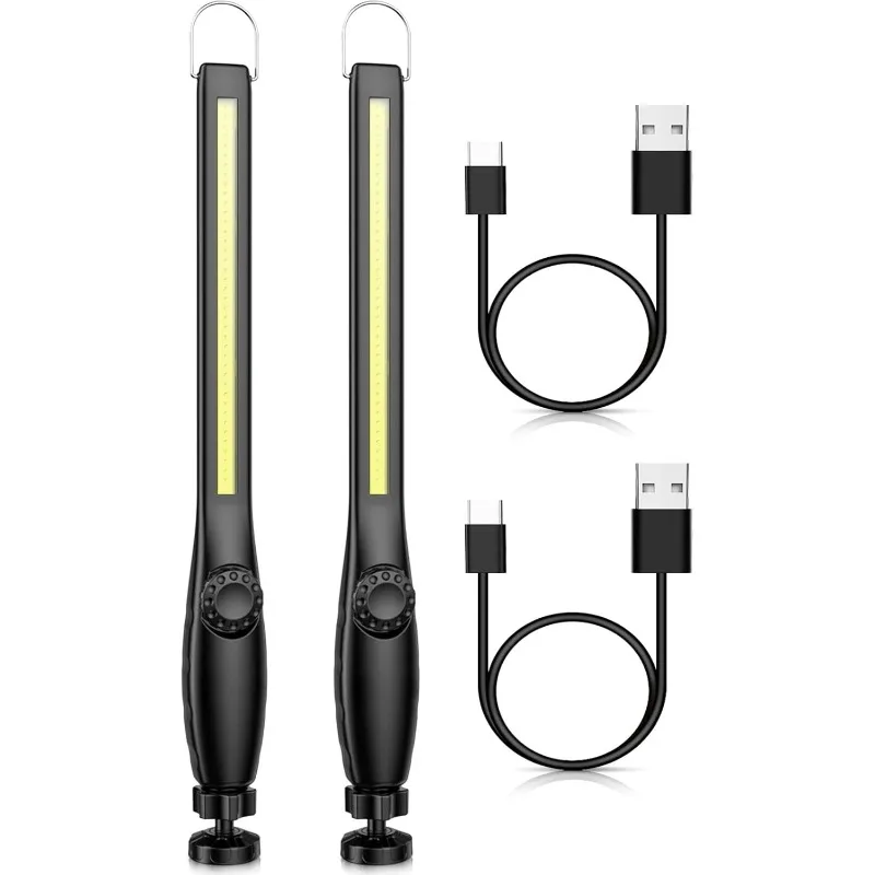 

Automotive Service Lights Overhaul Lamps LED Work Light 800 Lumens Rechargeable COB Work Light with Power Capacity Indicator