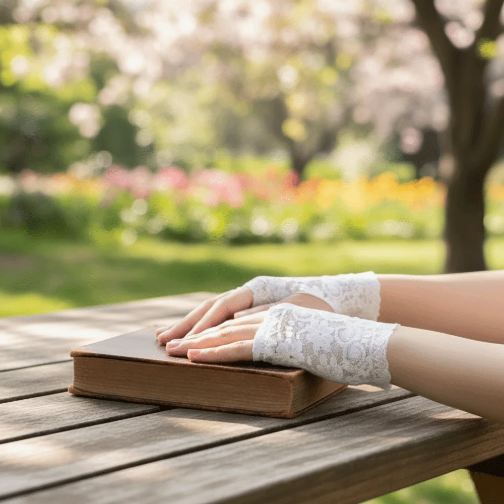 

Тонкие кружевные перчатки без пальцев 10/15/18/21 см, дышащие женские солнцезащитные перчатки, готические перчатки для вождения с защитой от ультрафиолета для женщин