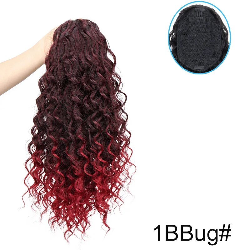18 Inch Synthetic Drawstring Ponytail Extension for Women