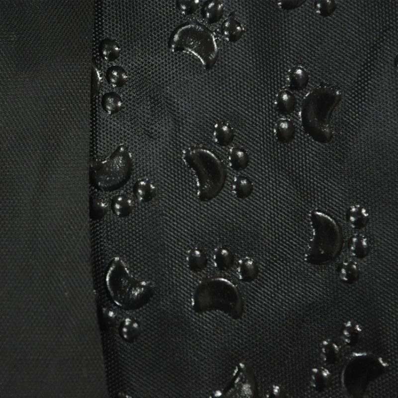1M*1.5M Black Non-slip Fabric PVC Dog Paw Drop Plastic Cloth Upholstery Fabrics for Cushion Sofa Cushion Pillow DIY Sewing