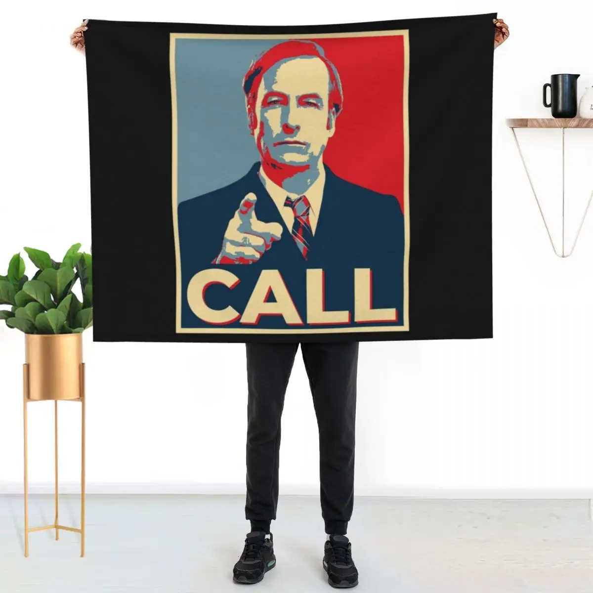 

Saul Goodman Better Call Saul Pop Art Throw Blanket Long Lasting Soft Plush Blanket for Daily Use