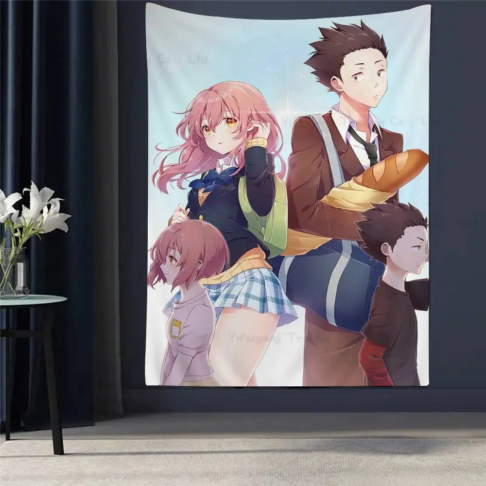 

A Silent Voice Hippie Wall Hanging Tapestries Bohemian Wall Tapestries Mandala INS Home Decor