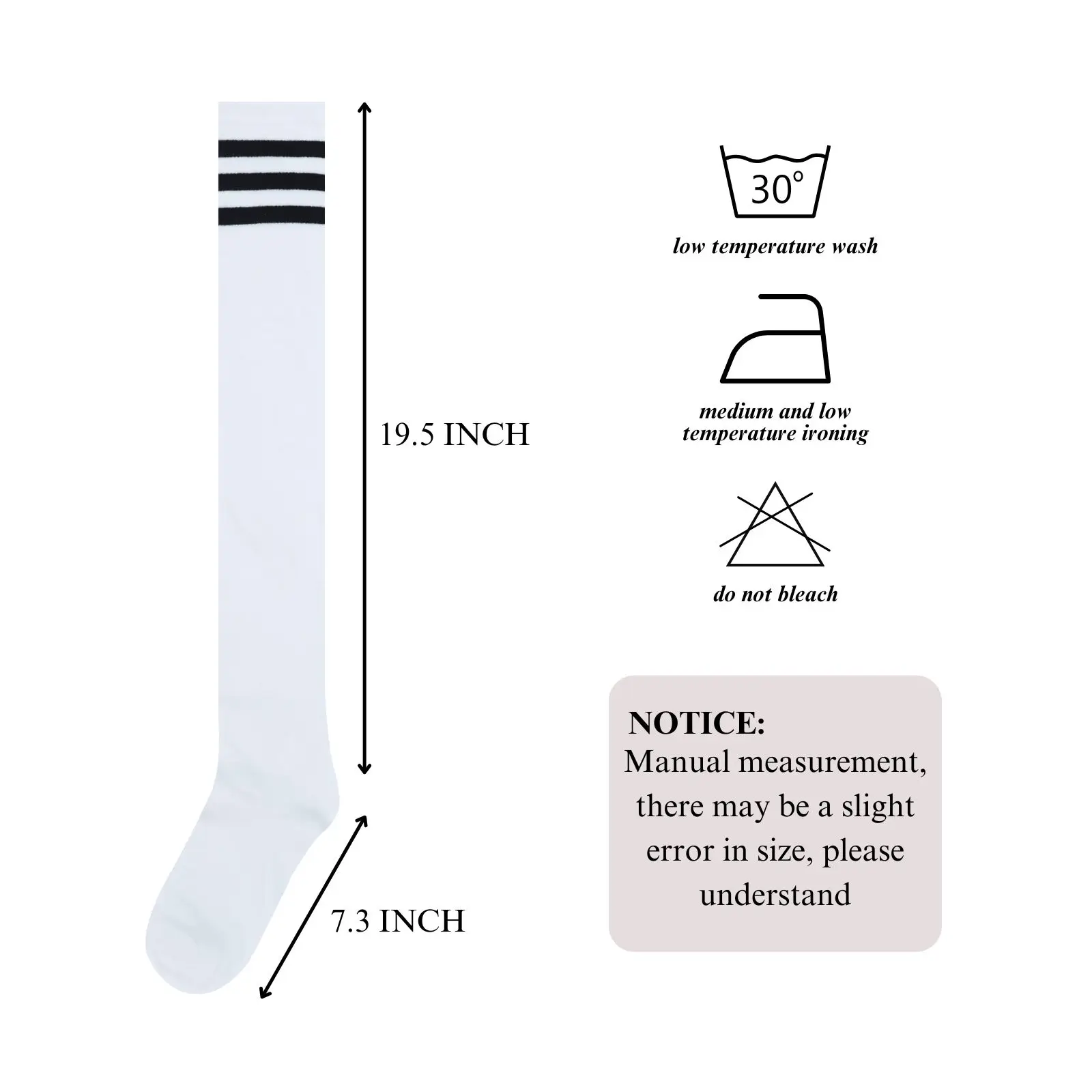 Intgoodluckycc الفخذ العليا الجوارب للنساء القوطي لطيف Kawaii مخطط فوق جوارب طويلة جوارب طويلة إلى الركب