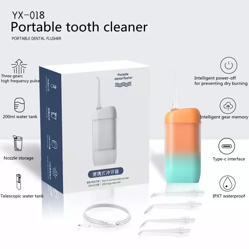 Oral Plus Portable Dental Irrigator bucal Ultrasonic Tooth Cleaner waterpulse tooth water pick