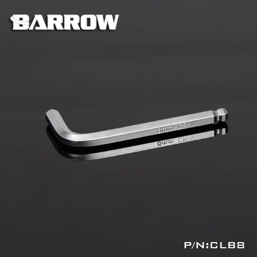 Barrow 8MM Hex Wrench use for fixed Fitting Six Angle Wrench Short Ball Head CR-V Metal Tool Computer Accerssories