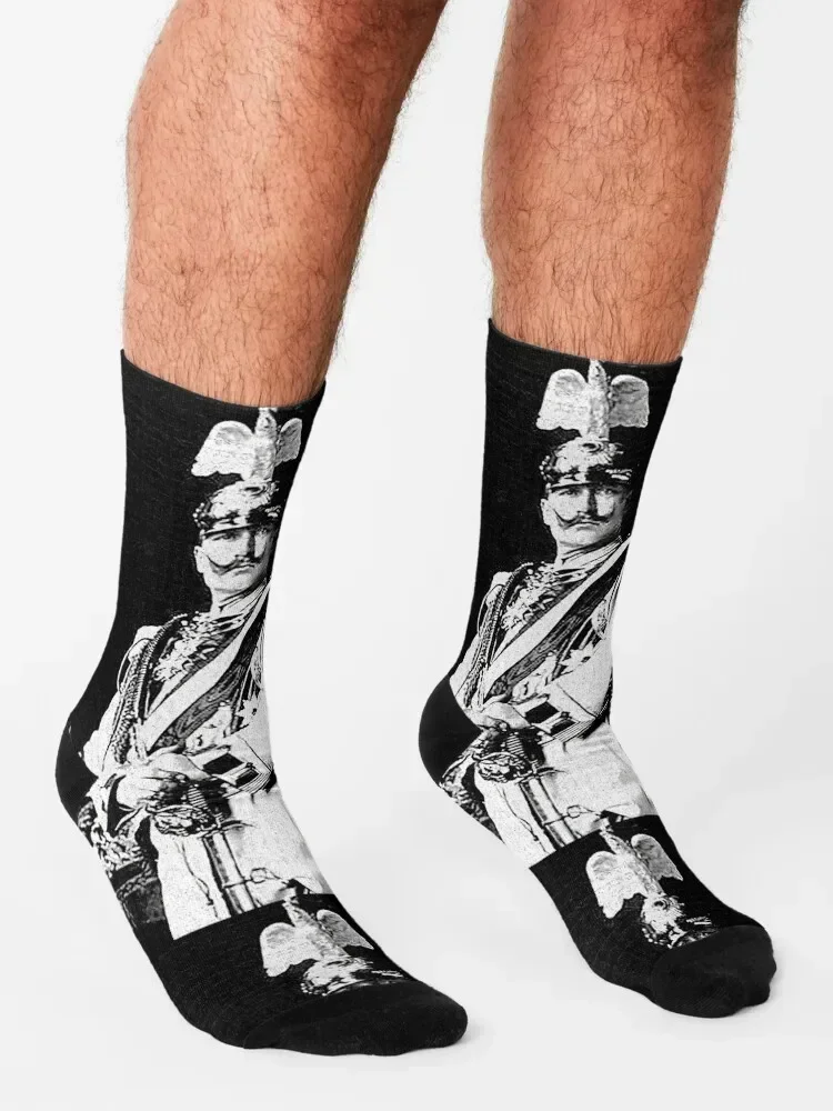 Kaiser Wilhelm II in 1905 Socks Christmas Children's loose Thermal man winter Man Socks Women's