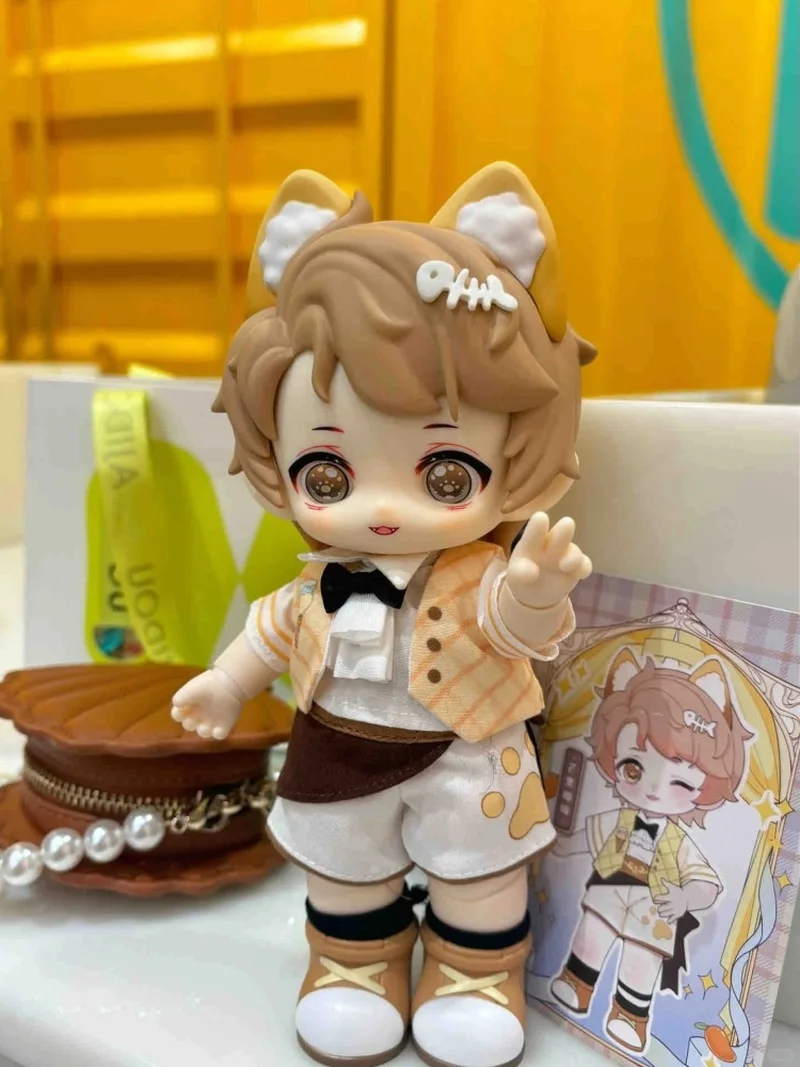 2025 nueva serie Hani dulce té de la tarde caja ciega muñeca Bjd grande caja sorpresa figura Diy lindo Anime figura de acción modelo regalos