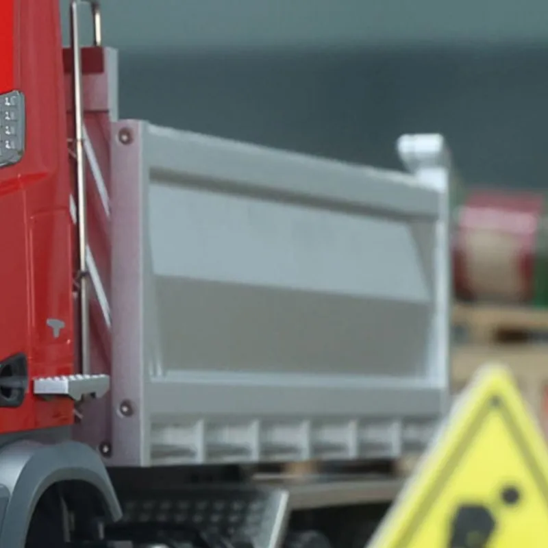 

1/14 Kabolite K3364 RC Hydraulic Dump Truck 6x6 Red Tipper Remote Control Car RTR Model Lights Sounds Toy Gift TH22554