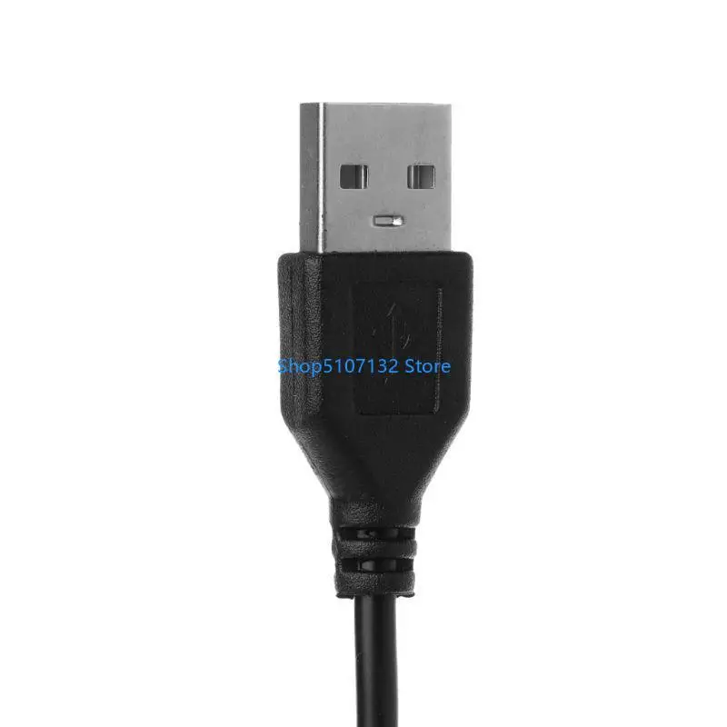 

87HD Высококачественный прочный USB-мужчина до 3,5 аудиокабеля от 3,5 до USB 3,5 мужского до USB-кабеля кабеля конверсии USB